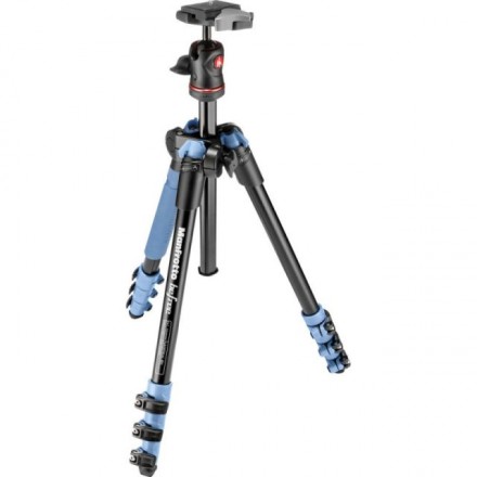 Штатив Manfrotto BEFREE ALU BLUE TRIPOD+BALL H (MKBFRA4L-BH)